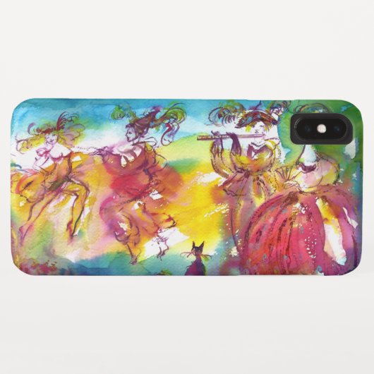 CARNIVAL NIGHT / Venetian Masquerade, Dance Music Case-Mate iPhone Case (Achterkant (horizontaal))