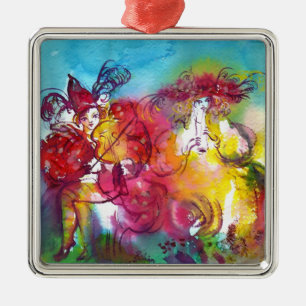 CARNIVAL NIGHT / Venetian Masquerade, Dance Music Metalen Ornament