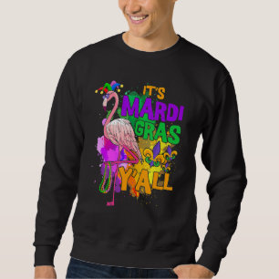 Carnival Party Idea Flamingo Mardi Gras 2 Trui