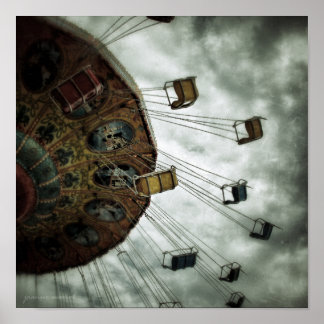 Carnival Ride 1 Poster Carré