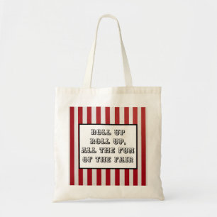 Carnival Stripe Canvas tas – Fun Fair-Inspired