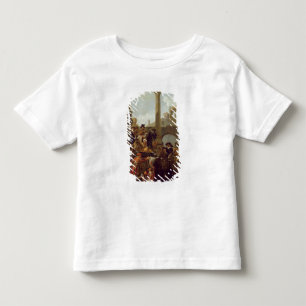 Carnival Time in Rome, 1653 (olie op canvas) Kinder Shirts