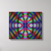 Carnivale Abstract Canvas Afdruk (Voorkant)