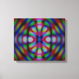 Carnivale Abstract Canvas Afdruk