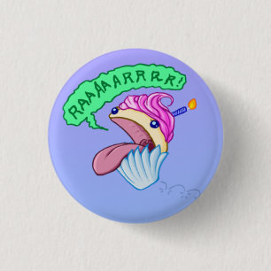 Carnivore Cupcake Ronde Button 3,2 Cm