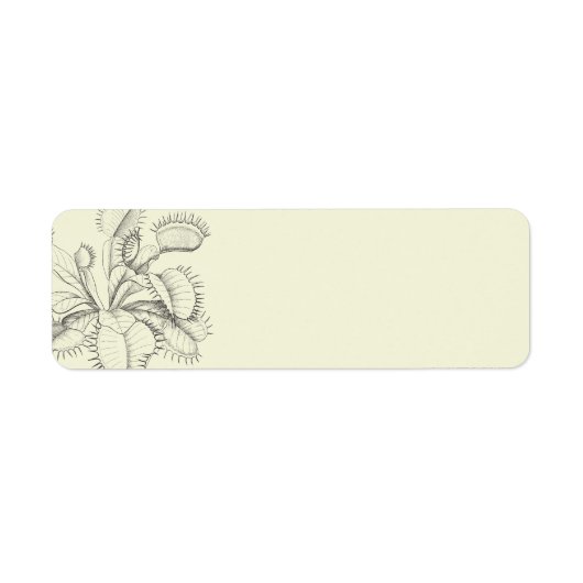 Carnivore Venus Flytrap Plant Labels (Voorkant)