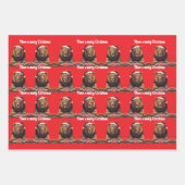 carnivore Wrapping Paper Flat Sheet Set of 3 (Voorkant 2)