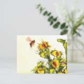 "Carnivoren" briefkaart (Staand voorkant)