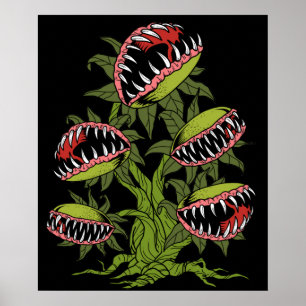Carnivoren Plant Gifts Monster Venus Fly Trap Poster