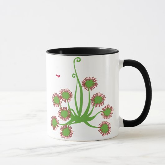 Carnivoren Sundew Plant Mok (Rechts)