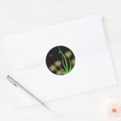 Carnivoren Sundew Plant Ronde Sticker (Envelop)