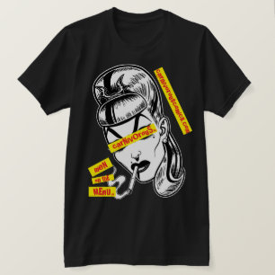 Carnivorous™/Mannen op het menu™/Punk T-shirt
