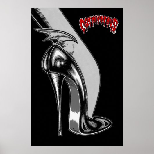 Carnivorous™/Vampy Hak Poster (Voorkant)