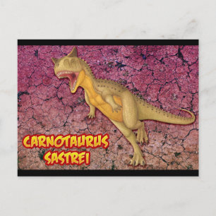 Carnotaurus Sastrei Briefkaart