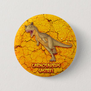 Carnotaurus Sastrei Ronde Button 5,7 Cm