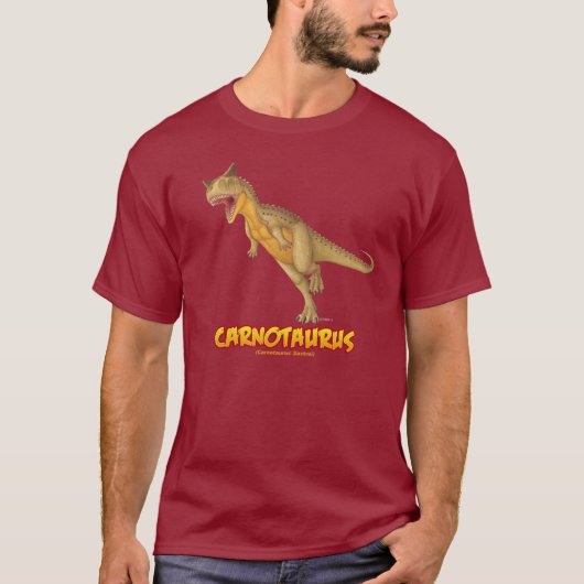Carnotaurus Sastrei T-shirt (Voorkant)