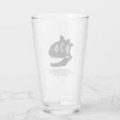 Carnotaurus Skull Glas (Achterkant)