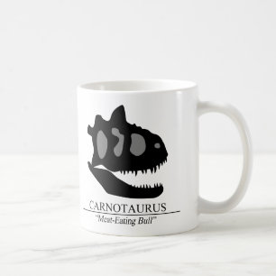 Carnotaurus Skull Koffiemok