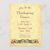 Carnucopia Thanksgiving Custom Briefkaart (Voorkant)