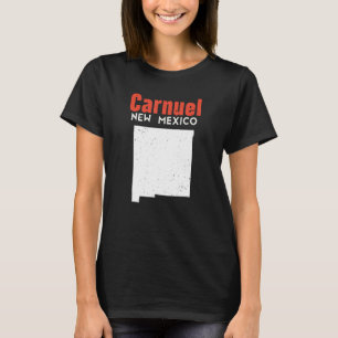 Carnuel Usa State America Travel New Mexican New T-shirt