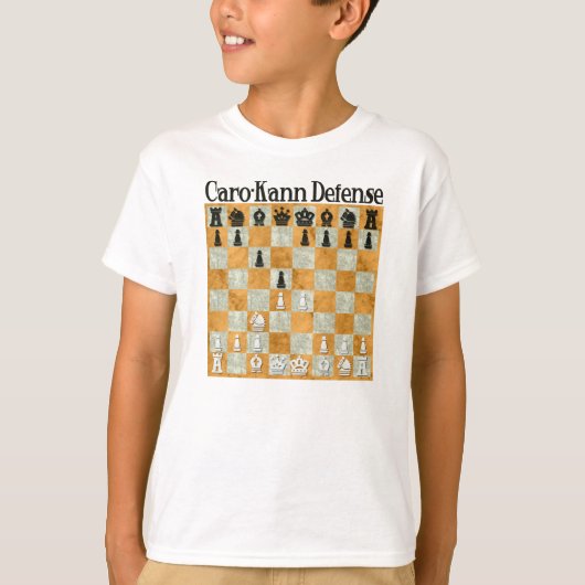Caro-Kann Defense T-shirt (Voorkant)