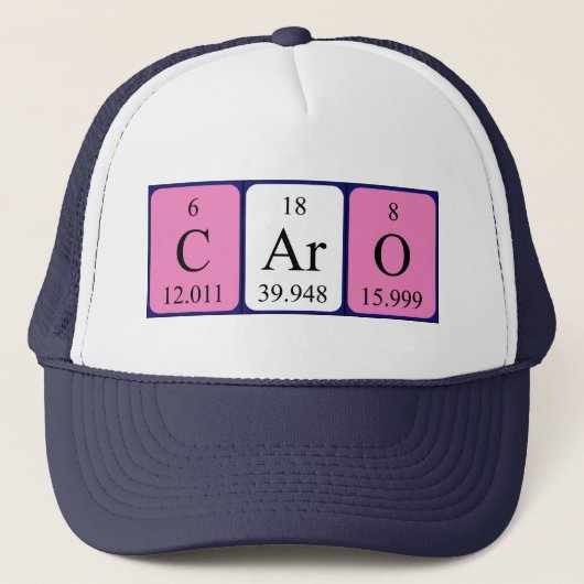 Caro periodiek table name pet (Voorkant)