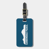 Carobligale alsjeblieft bagagelabel (Voorkant verticaal)