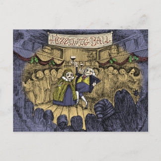 Carol de Noël : Boule Fezziwig - Carte de vacances