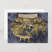 Carol de Noël : Boule Fezziwig - Carte de vacances (Devant / Derrière)