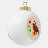 Carol Little Bird Keramische Bal Ornament (Links)