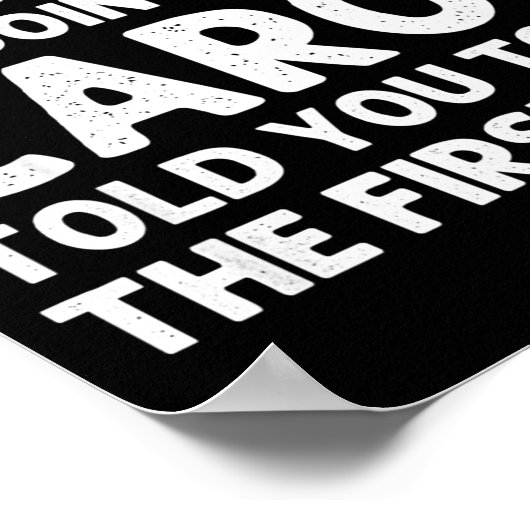 Carol Name D Birthday Funny Christmas J Poster (Hoek)