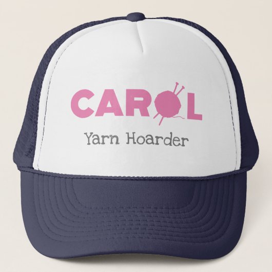 Carol Yarn Hoarder Trucker Pet (Voorkant)