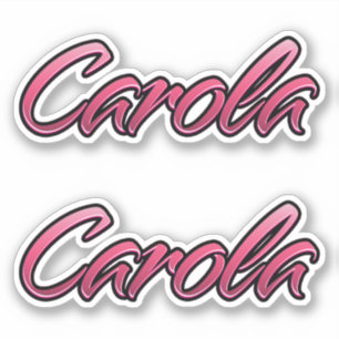 Carola faded rose Autocollants Set autocollants