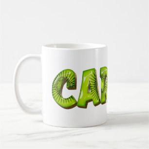 Carola Nom Kiwi Style Tasse Tasse à café