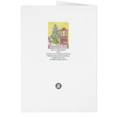 Carolage du soir de Noël avec carte Matisse (Dos)