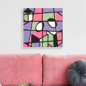 Carolers Canvas Afdruk (Insitu (Woonkamer))