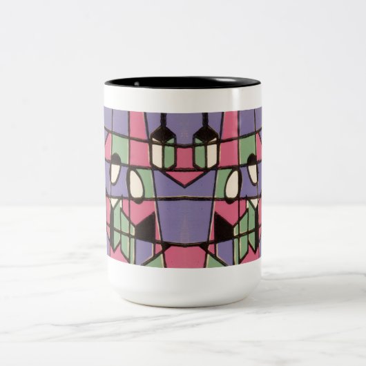 Carolers Tweekleurige Koffiemok (Center)