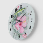 Carolina Anole & Hibiscus Grote Klok (Hoek)