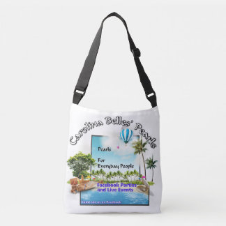 Carolina Belles Pearls 1 T-shirt Crossbody Tas