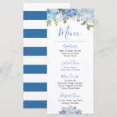 Carolina Bloom Bouquet | Menu Floral (Voorkant / Achterkant)