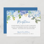 Carolina Bloom | Invitation de réception (Devant / Derrière)