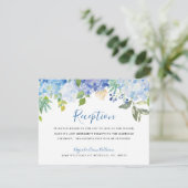 Carolina Bloom | Uitnodiging Receptie (Staand voorkant)