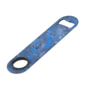 Carolina Blue Black White Bottle Opener (Dos Angle)
