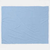 Carolina Blue Fleece Blanket (Voorkant (Horizontaal))