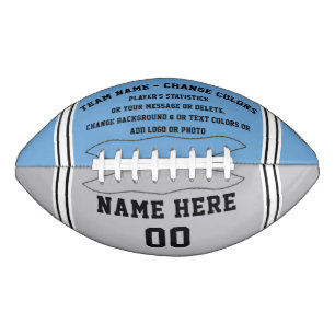 Carolina Blue Football, op maat gemaakt Football