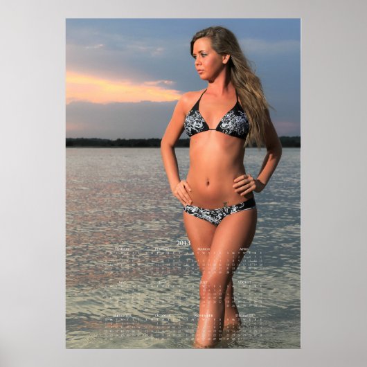 Carolina Coastal Beauties: 2013 Agenda Poster E (Voorkant)