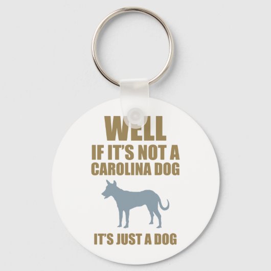 Carolina Dog Sleutelhanger (Voorkant)