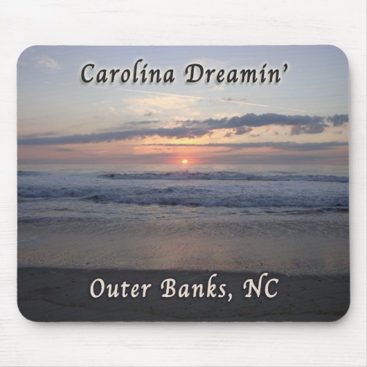 Carolina Dreaming Outer Banks NC Muismat (Voorkant)