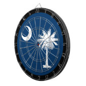 Carolina Flag Dartboard & South Carolina / game Dartbord (Voorkant Rechts)