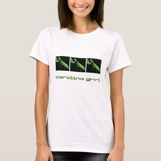 Carolina Grrl State Insect Shirt (Voorkant)
